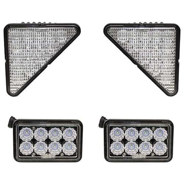 Aftermarket Complete Fits Bobcat Skid Steer LED Light Kit For Older Models 2635-KM - main
